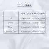 Dreamology White Duvet Cover Luxury Hotel Quality Bedding Set 100% Cotton Embroidered Duvet Covers with 2 Pillow Shams Hypoallergenic Zipper Closure 3 Pieces Duvet Set (Blue T-200, Full) Dreamology