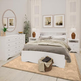 Prepac Monterey 8 Drawer Double Dresser for Bedroom, Wide Chest of Drawers, Bedroom Furniture, Clothes Storage and Organizer, 15.75" D x 59" W x 36.25" H, White, WDC-6338 Prepac