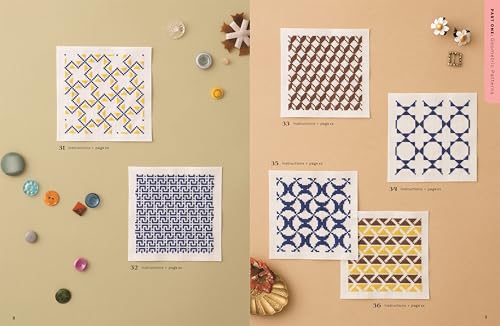 200 Japanese Cross Stitch Designs: Traditional, geometric, retro and floral patterns for mindful stitching WoodArtSupply