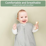GUNTAIL Baby Crib Sheets for Boys Girls, 2 Pack Fitted Crib Sheet for Standard Crib and Toddler Mattress, Soft Microfiber Baby Sheet 52x28x8in (Brown & Green) GUNTAIL