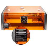 Genmitsu L8 Laser Engraver, 40W Power Output Laser Cutter Built-in Acrylic Enclosure with Vent, 40,000mm/min All-in-one Laser Engraving Machine Air Assist Pump, Honeycomb, Camera, Laser Safety Class 1 Genmitsu