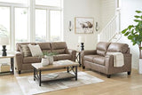 Signature Design by Ashley Navi Modern Loveseat with Removable Cushions, Dark Brown Signature Design by Ashley