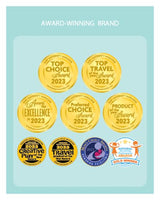 Regalo Heritage and Home Wooden Extra Wide Stairway and Hallway Walk Through Baby Safety Gate with Mounting Kit Regalo