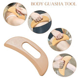 Dukucr 3Pcs Wood Therapy Massage Tools Lymphatic Drainage Massager Wooden Massager Body Sculpting Tools for Maderoterapia,Anti-Cellulite,Pain Relief Dukucr