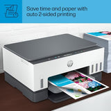 HP Smart -Tank 6001 Wireless Cartridge-Free all in one printer, this ink -tank printer comes with up to 2 years of ink included, with mobile print, scan, copy (2H0B9A) HP