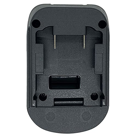 Battery Adapter for Makita 18V Lithium-Ion Cordless Tools, Convert for Milwaukee M18 18V or Dewalt 18V 20V Lithium Battery to Makita 18-volt BL1830 BL1850 LXT Battery Converter, w/ USB Charge Port QINIZX