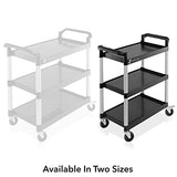 Jubilee 3-Tier Utility Service Cart with Wheels, 31.5" x 37.5" Jubilee
