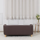 Dog Bed/Pet Sofa Bed Technology Cloth Medium-Large Pet Sleeping Couch High Wood Leg Animal Bed Sofa (Brown) AFBKSS&BB
