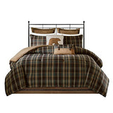 Woolrich Rustic Lodge Cabin Comforter Set - All Season Down Alternative Warm Bedding Layer and Matching Shams, Oversized Twin, Hadley Plaid, Multi Woolrich John Rich & Bros.