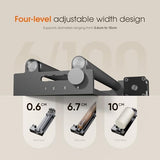 BlazeX Rotary Roller and Risers Kit for M3 Laser Engraver, 360° Cylindrical Engraving Module with Multi-Stage Height Extensions, Ideal for Tumblers, Bottles, and Cans BlazeX