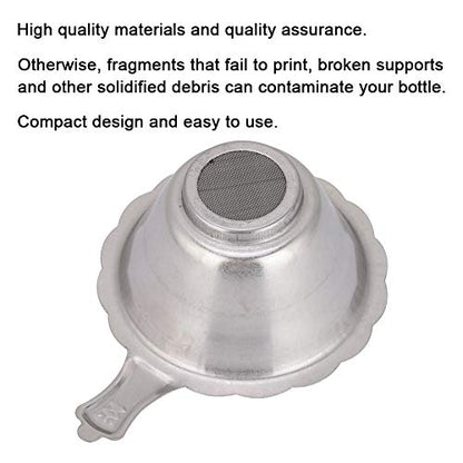 Paint Strainer, Stainless Steel Funnel, Resin Funnel Filter Cup for SLA/DLP 3D Printer UV Resin Paint Strainers Paint Filters Cone 3D Printer Strainer Filter for 3D Printing Liquid - WoodArtSupply