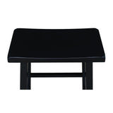 International Concepts 24-Inch Saddle Seat Barstool, Aged Black IC International Concepts