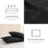 QSH Oversized King Comforter 128x120,3PCs Black Farmhouse Lightweight Ruffled Bedding Comforter Set Shabby Boho Chic California King Bed Comforter Set French Country Soft Microfiber Fluffy Bed Set QSH