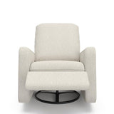 Graco Teddi Power Recliner Swivel Glider, Electronic Power Recline, Oeko-TEX 100 Certified, USB-A & USB-C Charger, Premium Cushioning & Comfort – (Dune Basketweave)