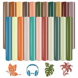 HTVSTD Boho Heat Transfer Vinyl -22 Sheets 12 * 10inches Patterned HTV Vinyl Dark Boho Iron on Vinyl for T-Shirts DIY Fashion HTVSTD