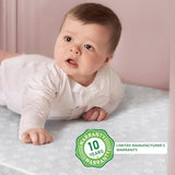 Dream On Me Honeycomb Orthopedic Firm Fiber Standard Baby Crib Mattress, Greenguard Gold and JPMA Certified, 5” Fiber Core Optimum Support, Fits Crib and Toddler Bed, Waterproof Vinyl Cover Dream On Me