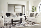 Signature Design by Ashley Karinne Coastal Sofa with Non-skid Legs, White Signature Design by Ashley
