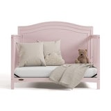Graco Paris 4-in-1 Convertible Crib – GREENGUARD Gold Certified, Converts to Toddler Bed and Daybed, Fits Standard Full-Size Crib Mattress, Adjustable Mattress Support Base (Blush)