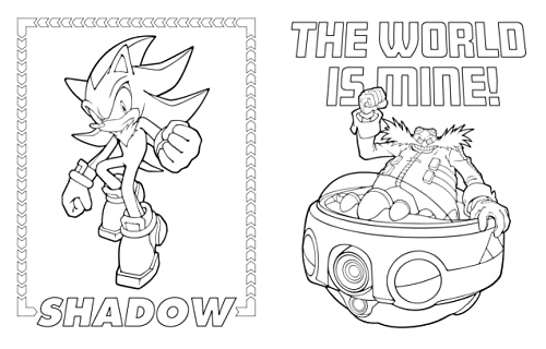 Sonic the Hedgehog: The Official Coloring Book