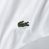 Lacoste 100% Cotton Percale 4-Piece Sheet Set – Cool, Crisp, Matte, and Durable, Oeko-Tex Certified – Solid, White, Standard King Lacoste