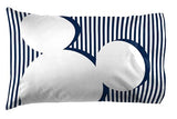 Jay Franco Kids Sheet Set with Fitted, Flat Sheets & Pillow Cover - Ultra-Soft Bedding with Pillowcase for Room Decor, White - Mickey Mouse, 4 Piece King Jay Franco