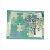 Square Jigsaw Puzzle Cutting Dies,Love Heart Jigsaw Puzzle Die Cuts Metal Embossing Stencils Template Mould for Card Scrapbooking and DIY Craft Album Paper Card Decor AHTOLS