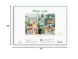 Galison Plant Cafe 1000 Piece Puzzle from Galison - 1000 Piece Botanical Puzzle for Adults, Wonderful Illustrations from Frankie Penwill, Thick and Sturdy Pieces, Great Gift Idea Galison