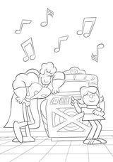 Art of Coloring: Schoolhouse Rock WoodArtSupply