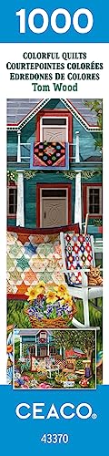Ceaco - Colorful Quilts - 1000 Piece Jigsaw Puzzle Ceaco