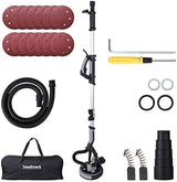 Drywall Sander, 750W Electric Drywall Sander with Vacuum Dust Collection 7 Variable Speed 900-1800 RPM with LED Light, 14 Pcs Sanding Discs, Extendable & Foldable Handle CHEINAUTO