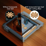 Longer B1 30W Laser Cutter and Laser Engraver for Tumblers, with Rotary Roller Bundle, 19.7"x 19.7" Honeycomb Bed, Camera Kit, and Enclosure with Vent, Laser Engraver for Wood and Metal, Acrylic Longer