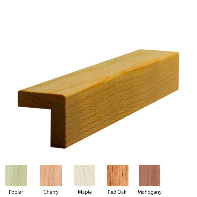 EWCG11 Corner Guard Trim Moulding, 7/8" x 7/8", Maple, 94" NewMouldings
