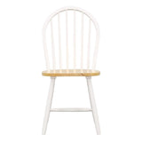 COASTER Hesperia Windsor Dining Side Chairs Natural Brown and White (Set of 4) Coaster Home Furnishings