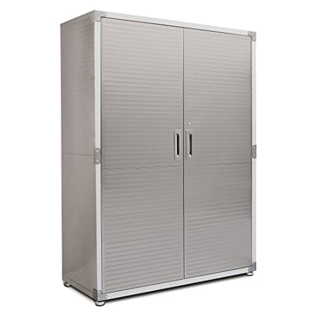 Ultra HD Mega Storage Cabinet - Stainless Steel Seville Classics