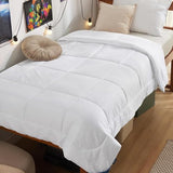 Bedsure Twin XL Comforter Duvet Insert, All Season Bed Comforter, Quilted Down Alternative Duvet, Box Stitched Comforters with Corner Tabs, Machine Washable, 68 x 92 Inches (White) Bedsure