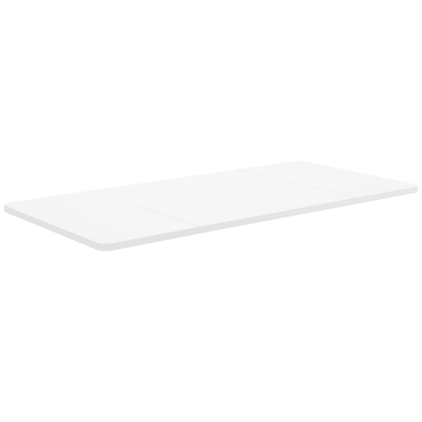 VIVO Universal 60 x 30 inch Table Top for Standard and Sit to Stand Height Adjustable Home and Office Desk Frames, White Desktop, DESK-TOP60-30W - WoodArtSupply