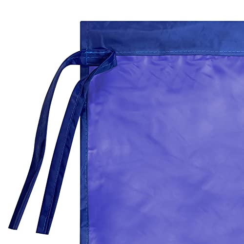 BenefitUSA Universal Replacement Top Pergola Structure (18' L x 8.2' W) Gazebo Canopy Cover Only（Blue BenefitUSA