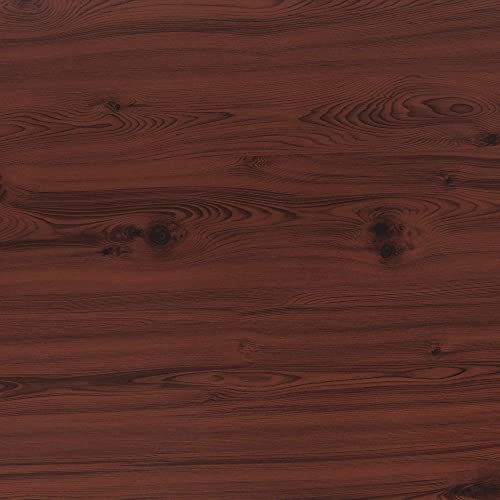 Furinno Turn-N-Tube 5 Tier Corner Display Rack Multipurpose Shelving Unit, 1-Pack, Dark Cherry/Black Furinno