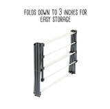 Honey-Can-Do DRY-09065 Collapsible Clothes Drying Rack Steel Honey-Can-Do