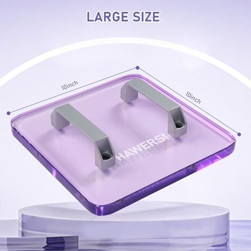 HTV Cooling Block for T Shirt,Portable Heat Press Cooing Tool Without Moving,10" x 10"-Cooling Fast & Distribute Heat Evenly,Accessories for Sublimation,Iron on Vinyl,DTF Film,Heat Transfer Projects HAWERSI