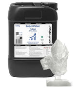 SuperValue 3D Printer Resin for Ultra Low Cost Printing, Made in Korea by 3DMaterials (5000g, Clear) 3DMaterials