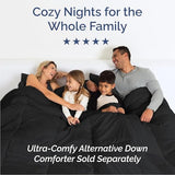 Queen Size 4 Piece Sheet Set - Comfy Breathable & Cooling Bed Sheets Set - Hotel Luxury Bedding for Women, Men, Kids, Teens, Boys & Girls - Deep Pockets, Ultra-Soft, Wrinkle Free - Oeko-Tex - Black CGK Unlimited