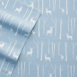 Eddie Bauer - Flannel Sheets Full Size, Anti-Pilling & Wrinkle Resistant Cotton, Touchably Soft for All-Season Comfort - Bed Sheets with Matching Pillowcases & Fitted Sheet (Birch Forest) Eddie Bauer