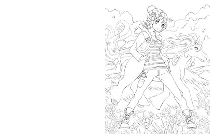 The Manga Artist's Coloring Book: Fashion!: Fun Clothes & Characters to Color