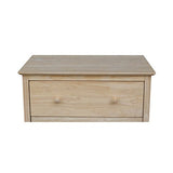 International Concepts Dresser with 3 Drawers, Unfinished IC International Concepts