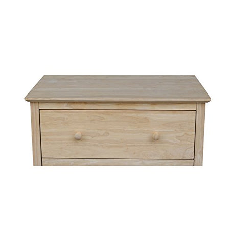 International Concepts Dresser with 3 Drawers, Unfinished IC International Concepts