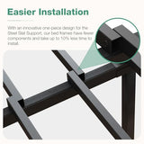 Novilla Twin Bed Frame, 14 Inch Metal Platform Bed Frame Twin Size with Storage Space Under Bed, Heavy Duty Steel Slat Support, Easy Assembly, No Box Spring Needed Novilla