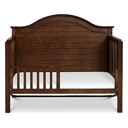 Carter's by DaVinci Nolan 4-in-1 Convertible Crib in Espresso, Greenguard Gold Certified, 57.5x30.8x47 Inch (Pack of 1) - WoodArtSupply