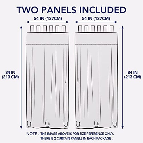 PureFit Outdoor Curtains for Detachable Sticky Tab Top Patio Waterproof/Weatherproof, UV and Fade Resistant Outside Curtains for Gazebo, Porch, Pergola, Privacy Curtain, 54 x 84 inch, 2 Panels, Beige PureFit