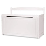 Melissa & Doug Wooden Toy Chest - White Furniture for Playroom - Kids Toy Box, Wooden Storage Organizer, Children's Furniture Melissa & Doug